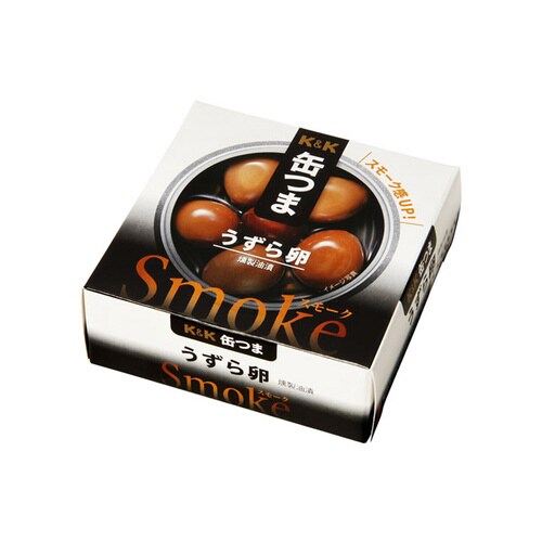 K&K 缶つまSmoke うずら卵 25g x6