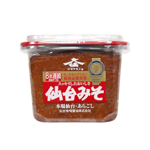上仙 本場仙台味噌 カップ 750g x6