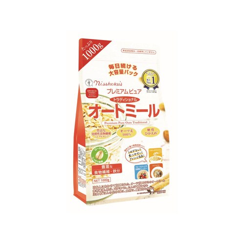 ピュアトラディショナルオートミール 1Kgx2