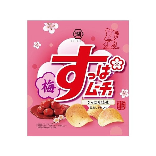 すっぱムーチョチップスさっぱり梅 55g x12
