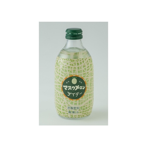 マスクメロンサイダー 瓶 300ml x24