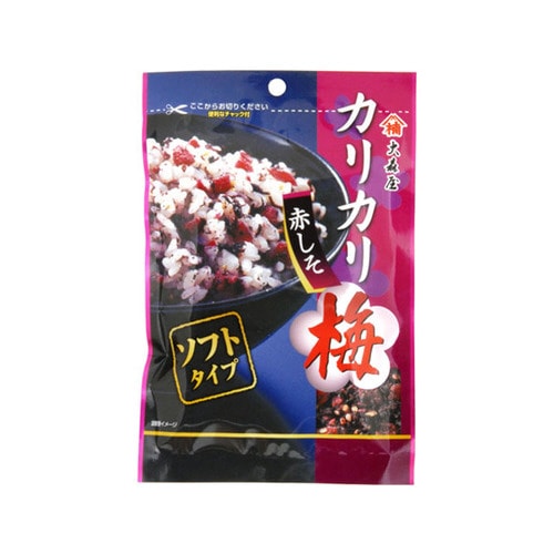 カリカリ梅 赤しそ 40g x10