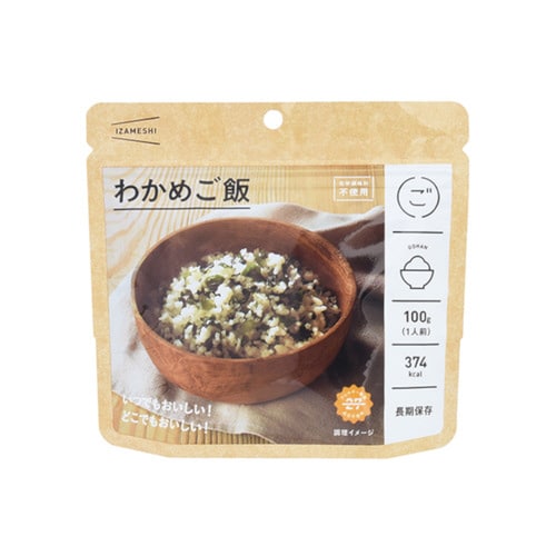IZAMESHI わかめご飯 100g x6