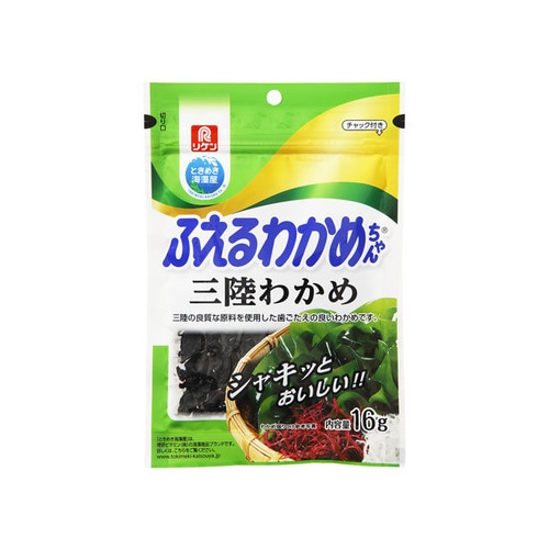 ふえるわかめちゃん 三陸 16g x10