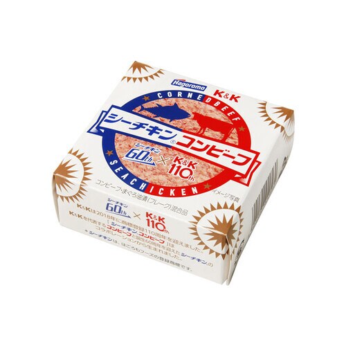 K&K シーチキンコンビーフ 80gx12