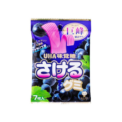 さけるグミ グレープ 7枚 x10