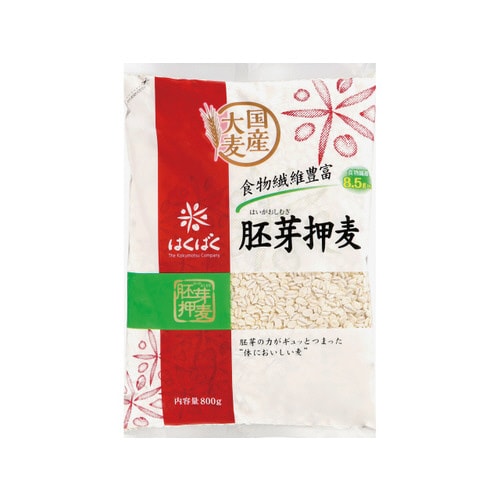 胚芽押麦 800g x6