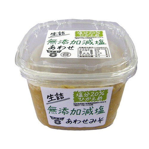 生詰 無添加 減塩あわせ 850gx6