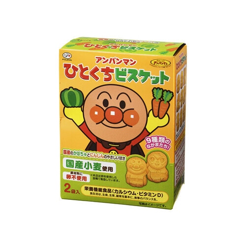 アンパンマン ひとくちビスケット 72g x5