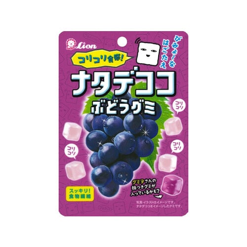 ライオン ナタデココぶどうグミ 44g x10