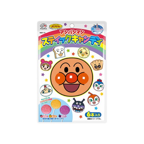 アンパンマンスティックキャンディ 6本 x12