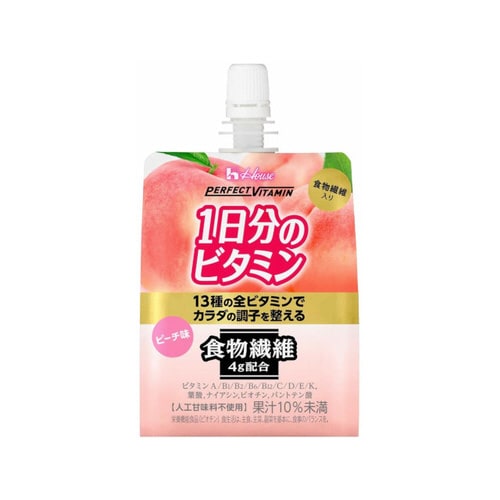 1日分のビタミンゼリー食物繊維 180gx6