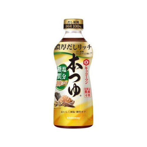 本つゆ 塩分 糖質オフ 500ml x12