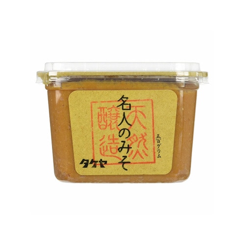 タケヤ味噌 名人のみそ カップ 500g x6