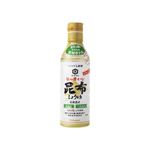 いつでも新鮮旨み豊昆布醤油 450ml x12