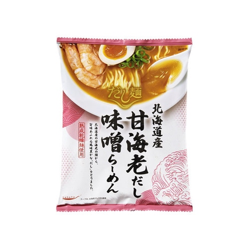 だし麺北海道産甘海老だし味噌ラーメン104gx10