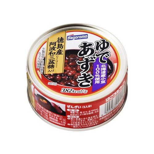 はごろも ゆであずき 165g x24