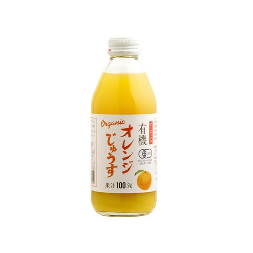 有機 オレンジじゅうす 瓶 250ml x24