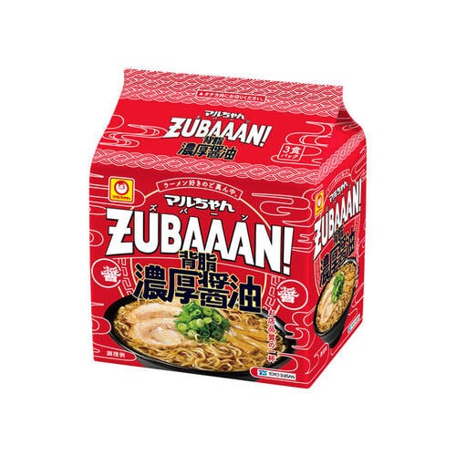 ZUBAAAN 背脂濃厚醤油 125gx3x9