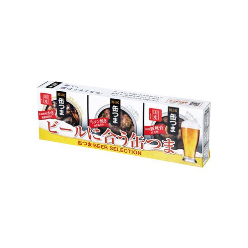 K&K 缶つま BEER SELECTION 3個