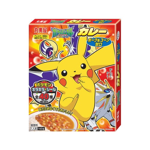 ポケモンカレー ポーク&コーン甘口 160gx10