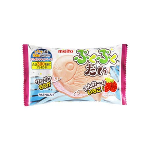 ぷくぷくたいいちご エアインチョコ 1個 x10