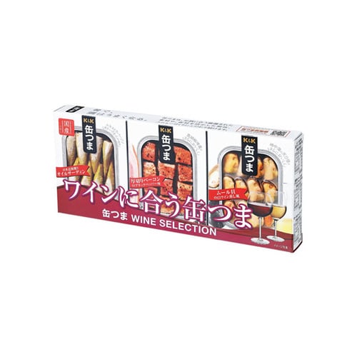 K&K 缶つま WINE SELECTION 3個