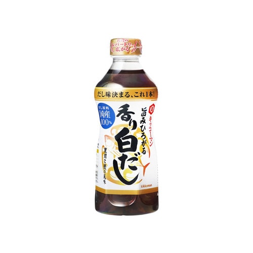 旨みひろがる香り白だし 500ml x12
