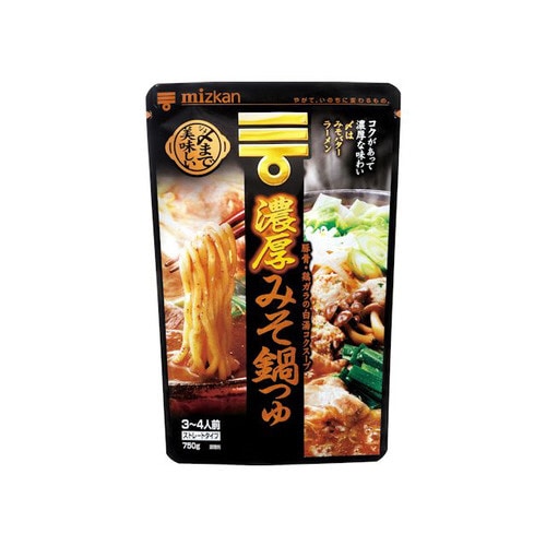 〆までおいしい濃厚みそ鍋つゆ750gx12