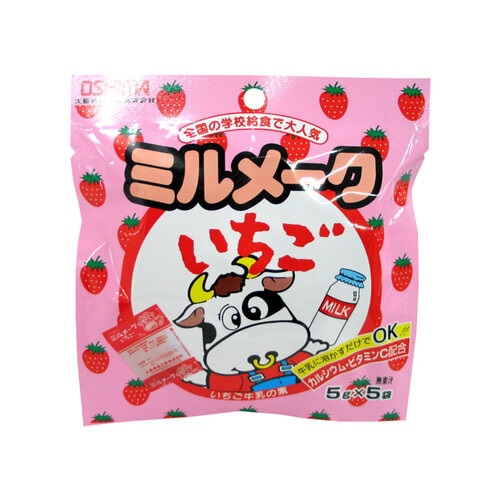 ミルメーク いちご 5gx5袋 x10