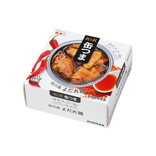 K&K 缶つま 四川風よだれ鶏 75gx6
