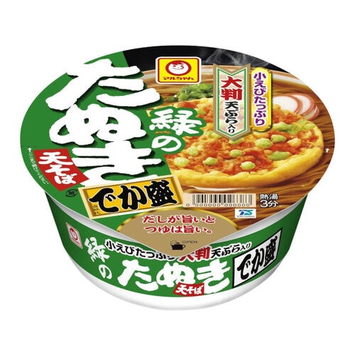 緑のたぬき天そば でか盛 東 146gx12