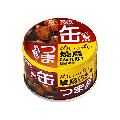 缶つま めいっぱい焼鳥 たれ味 135g x12