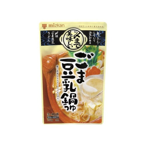 〆まで美味しいごま豆乳鍋つゆ750gx12