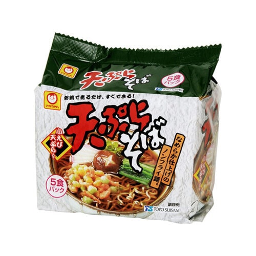 マルちゃん 天ぷらそば 5食 93gX5食 x6