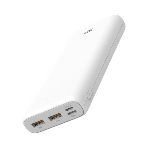 20000mAh モバイルバッテリー ホワイト
