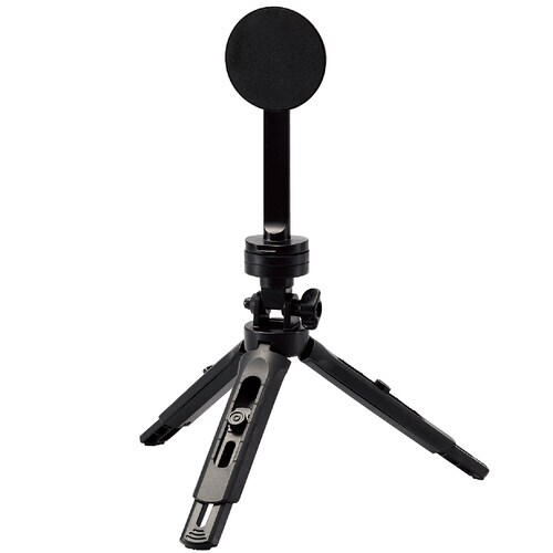 スマホ 三脚 マグネット着脱式 スタンド ブラック