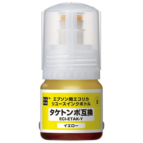 リサイクルインク TAK−Y対応 イエロー