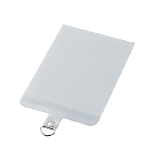 スマホ ストラップホルダー Mサイズ マットクリア