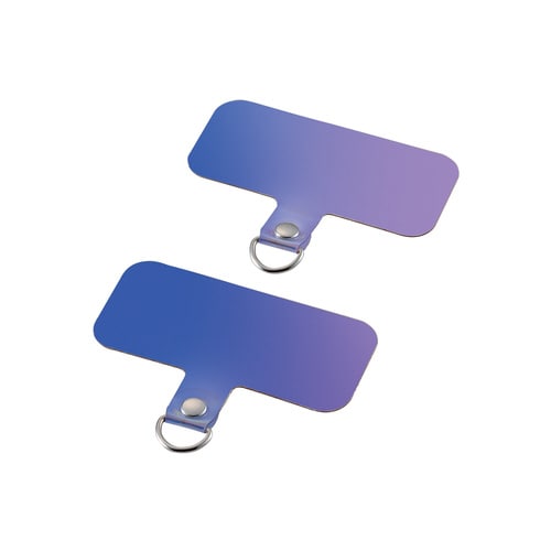 スマホ ストラップホルダー 2枚入り オーロラ