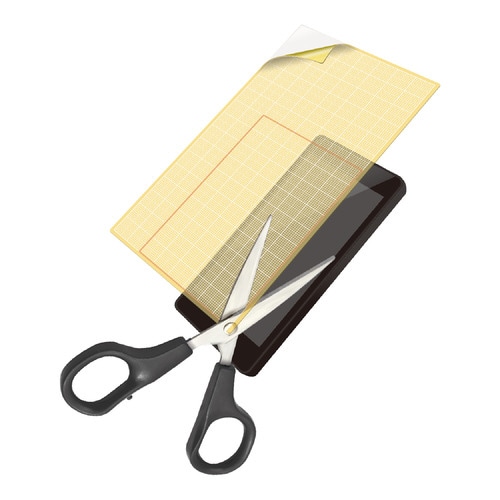 スマホ ー5.9インチ 保護フィルム 高透明