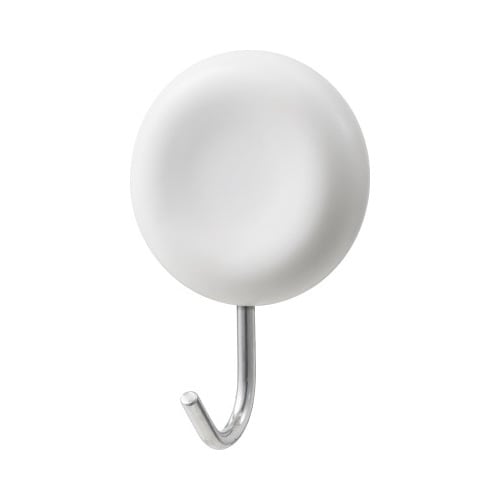 マグネットツールフック(丸)ホワイト 2個入