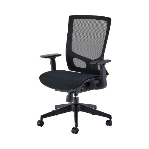 フルメッシュチェア ブラック 4脚以上