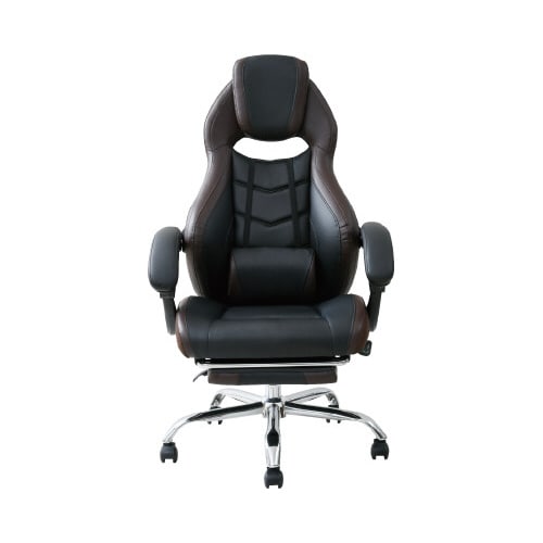 フルリクライニングゲーミングチェア ブラウン