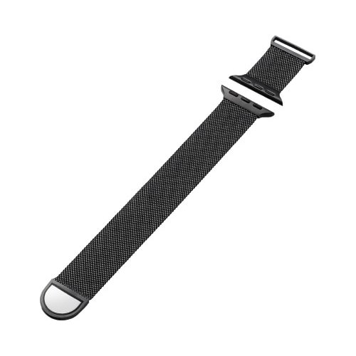 アップルウォッチバンド SE ステンレス ブラック