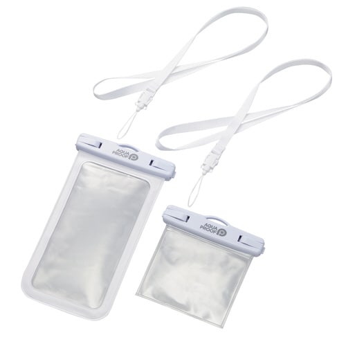 スマホ防水ケース IPX8 ホワイト