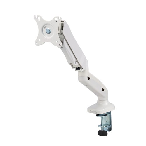 モニターアーム ショート シングル ホワイト