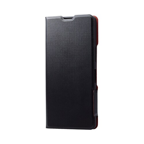 AQUOS R8 ケース ソフトレザー ブラック