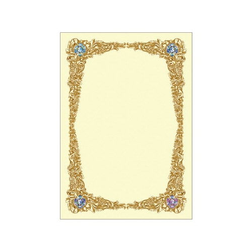 証書用紙 A4判 レリーフ 5パック