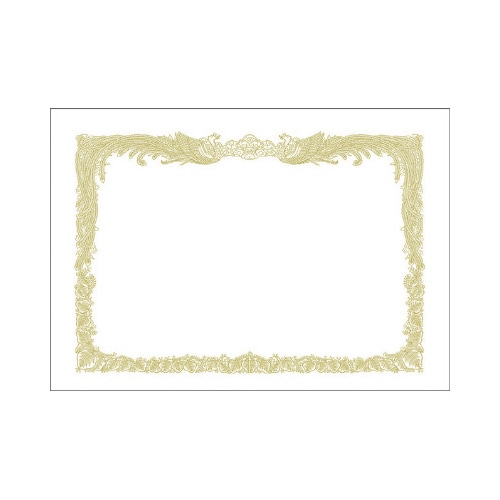 OA賞状用紙 白 B5判 縦書用 10枚×10